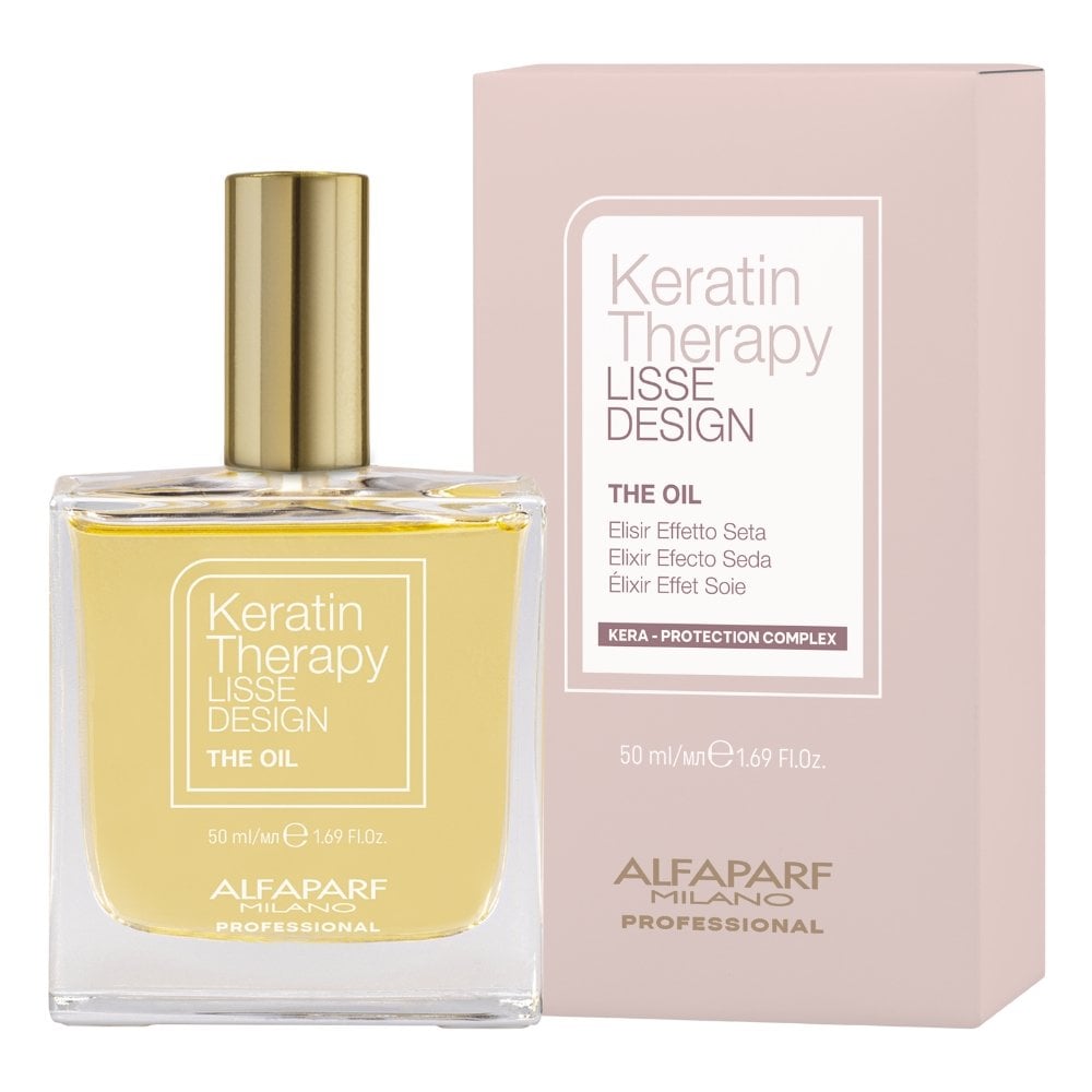 Alfaparf Milano Keratin Therapy Lisse Design Leave-In The Oil