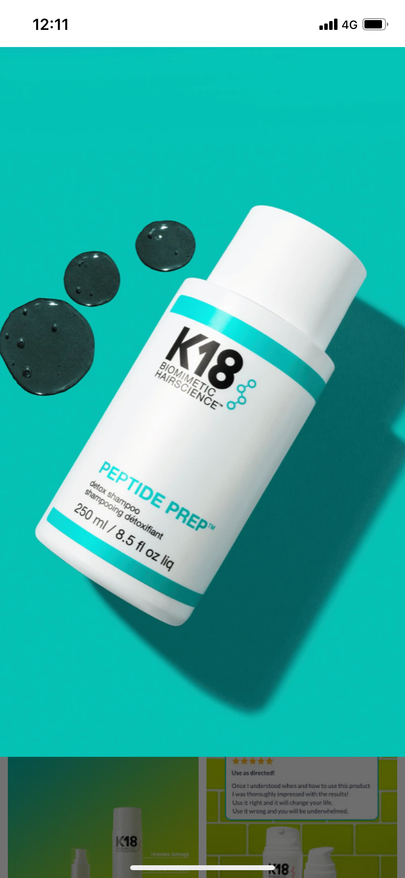 K18 detox shampoo